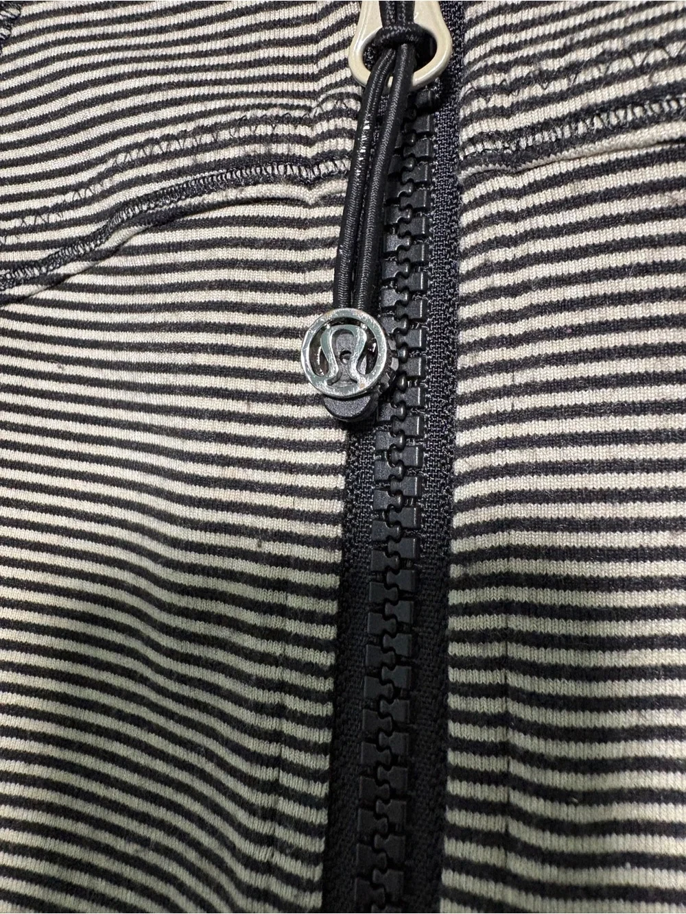 lululemon athletica Brown Zip-Up Utility Jacket